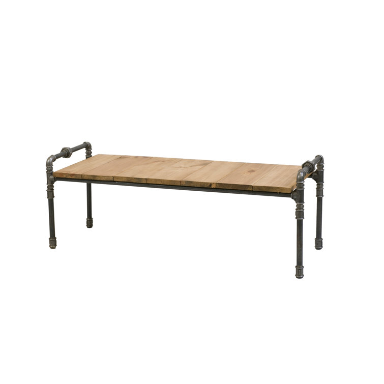 Borough Wharf Metal Dining Bench Wayfair.co.uk
